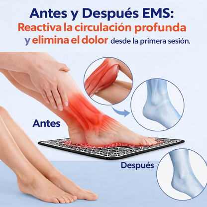 Alfombra EMS de Masaje Terapéutico para Pies Cansados