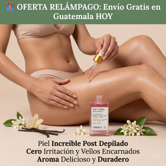 "Aceite Truly Premium - Piel Suave y Sin Manchas"